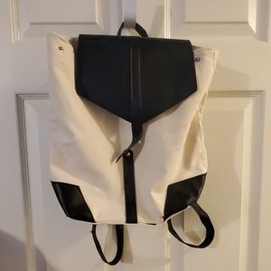 Brand new canvas style backpack purse